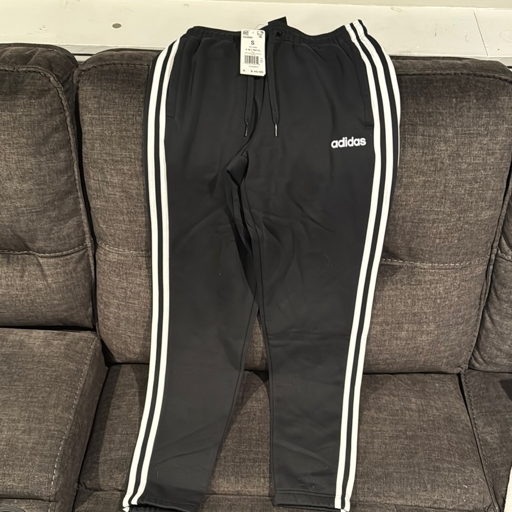 Adidas Men’s Black Track Pants